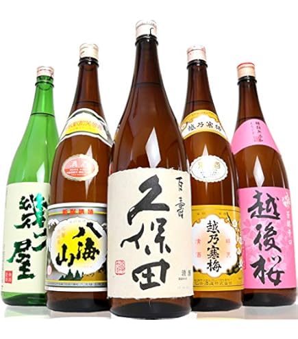Amazon.co.jp: 日本酒 飲み比べ 特得セット 1.8L 6本 大吟醸 純米酒